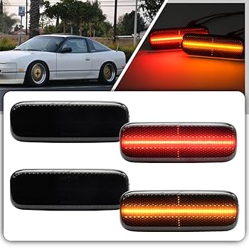 Amazon.com: 240SX LED Side Marker Lights for 1989 1990 1991